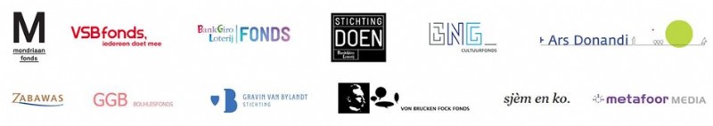 Alle logo's fondsen en sponsoren Kunst met een Opdracht