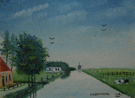 Wigle Krikke, Gezicht op de Ketting, 1968