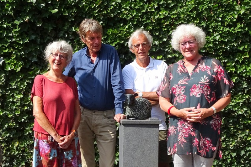 Hanneke, Hans, Kees en Herma