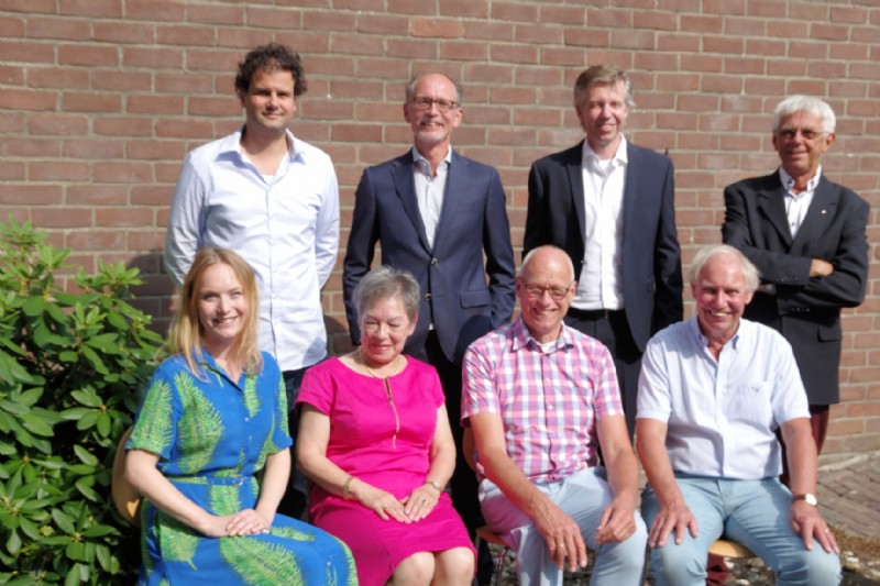 Rachid, Benno, Tjeffried, Marten, Linda, Tineke, Piet Hein en Reg
