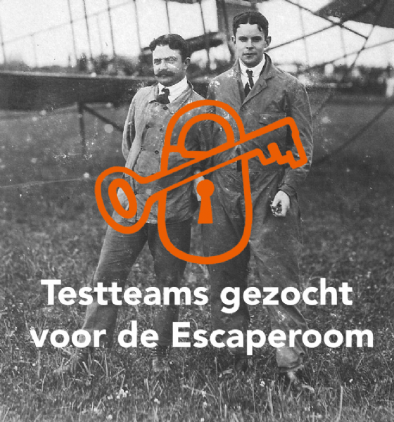 Oproep testteam escape room