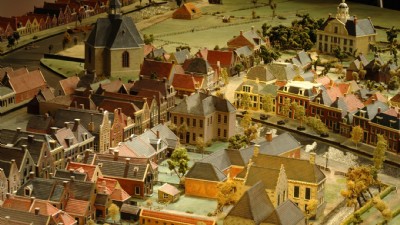 Heerenveen anno 1830, grootste indoor stadsmaquette van nederland